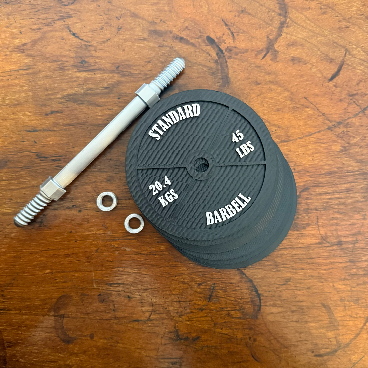 Dumbbell Coaster – Non Slip - Gym Decor, Weightlifting Gift