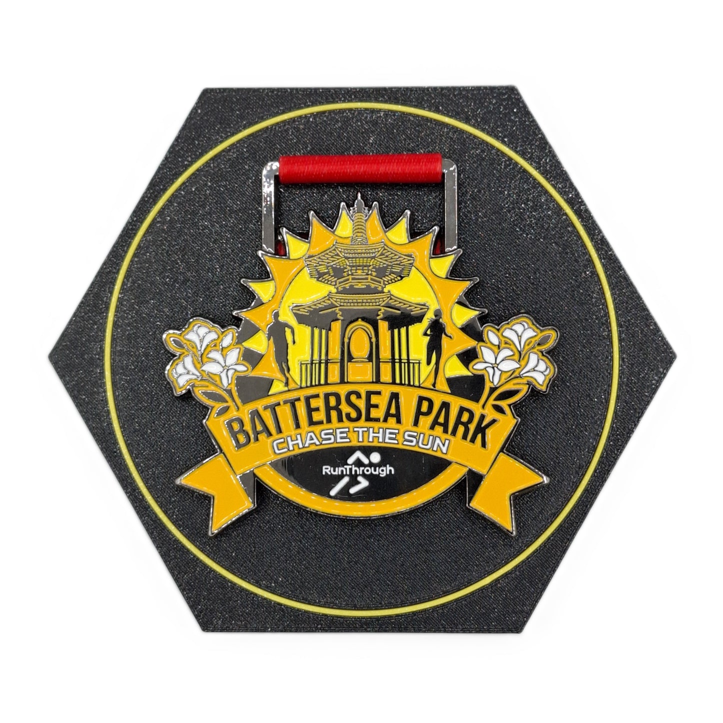 Medal Wall Display - Honeycomb Hexagon Design - Running - Sports - All Colours