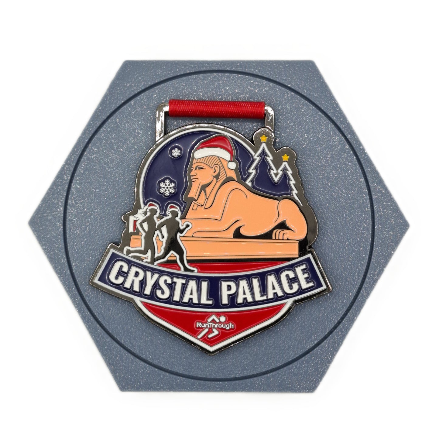 Medal Wall Display - Honeycomb Hexagon Design - Running - Sports - All Colours