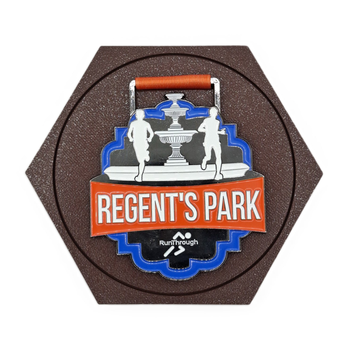 Medal Wall Display - Honeycomb Hexagon Design - Running - Sports - All Colours