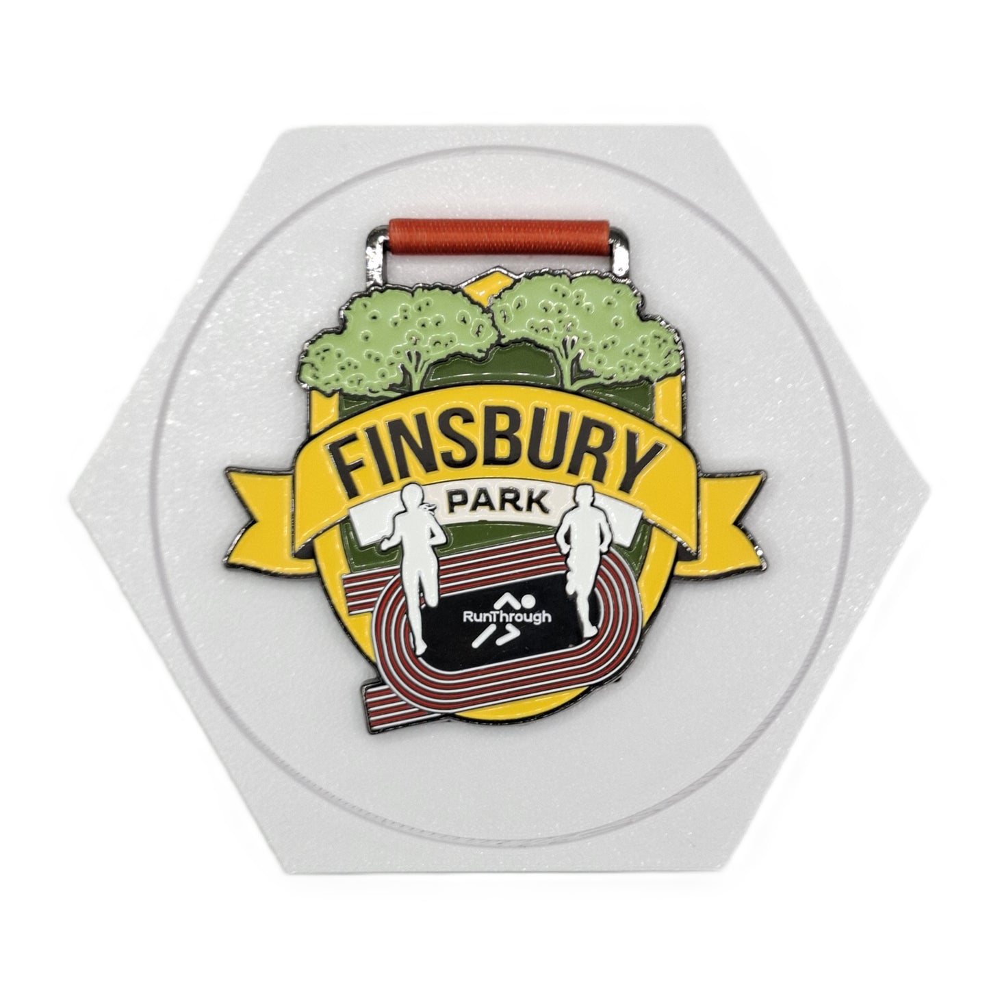 Medal Wall Display - Honeycomb Hexagon Design - Running - Sports - All Colours