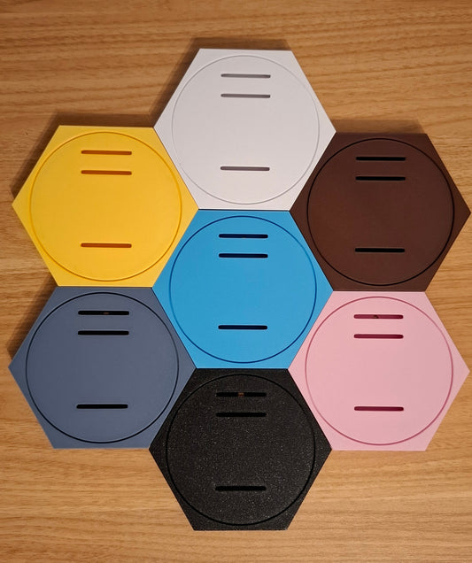 Medal Wall Display - Honeycomb Hexagon Design - Running - Sports - All Colours