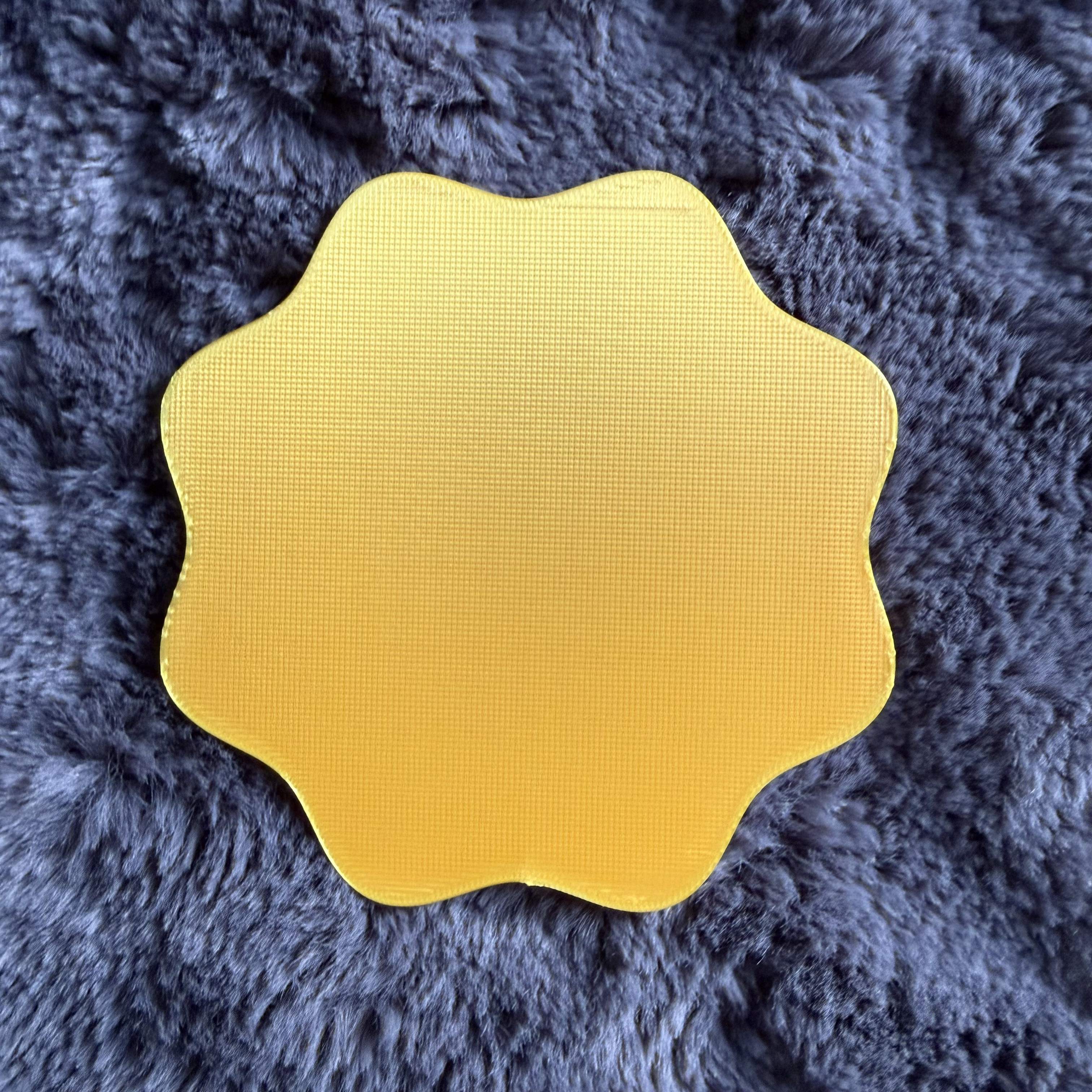 Wavy Dual Texture Coasters (Set of 4 or 6) - With Stand