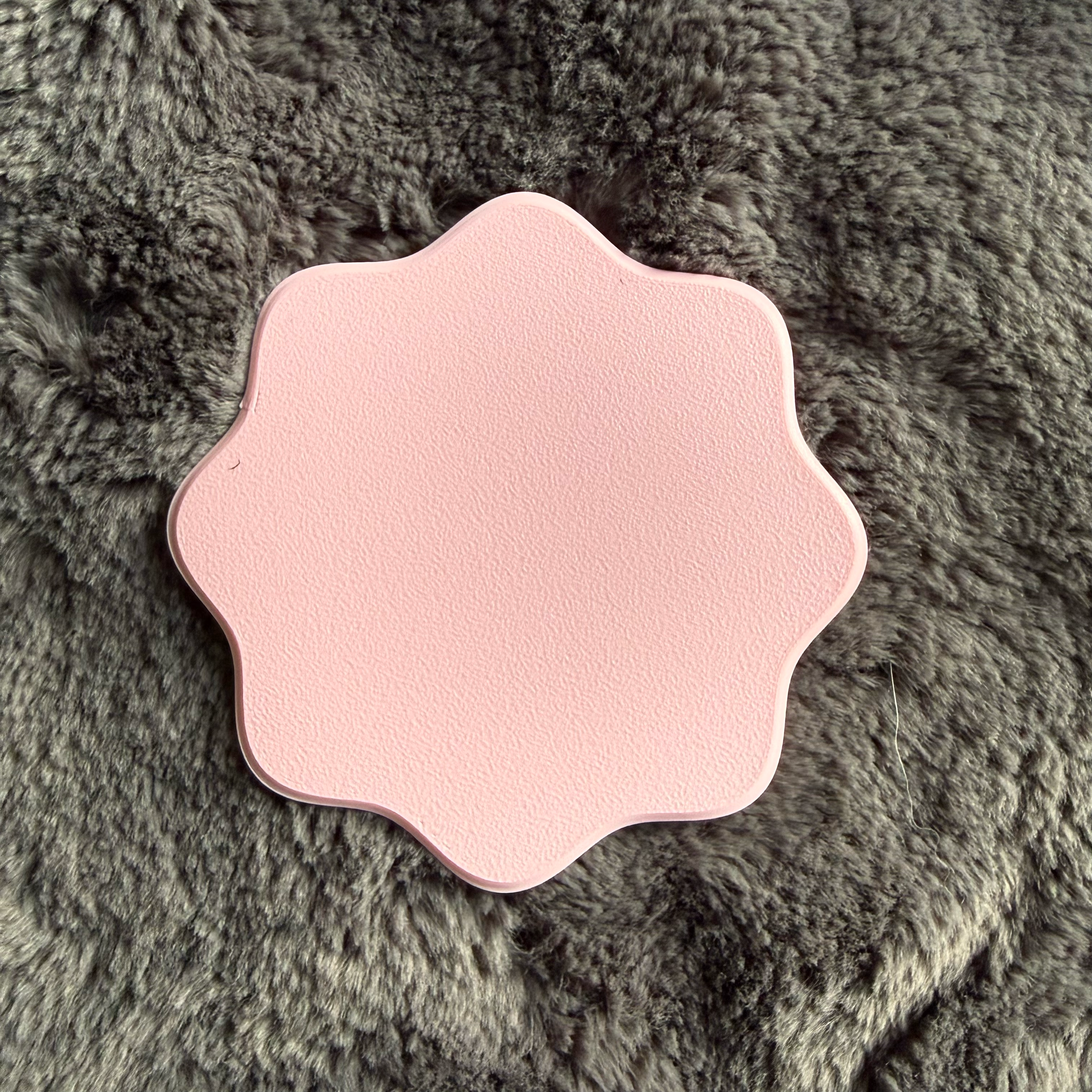 Wavy Dual Texture Coasters (Set of 4 or 6) - With Stand